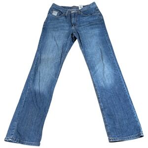 Cinch Silver Label Slim Fit Jeans Mens 30x32 (29x31) Blue Denim Cotton Straight